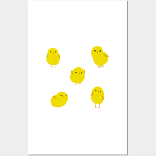 Guess Who Soggy Chick Sticker Pack (Yellow) Posters and Art